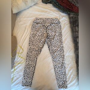 Balance Athletica Black and White Patterned Leggings